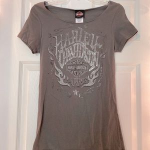 Harley Davidson women’s grey tshirt size small